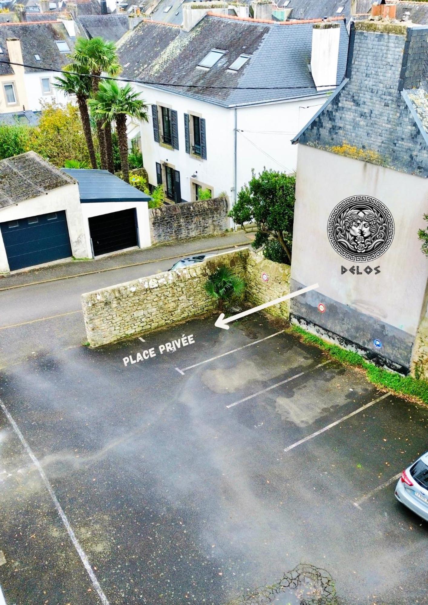 - La Delos - Jacuzzi 2 Places - Centre A Pied - Lit Queen Size - Parking Privee - Wifi - Center Within Walking Distance - Apartment *